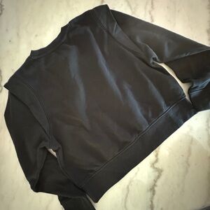 NWOT - MNG Black Long Sleeve Sweatshirt Small